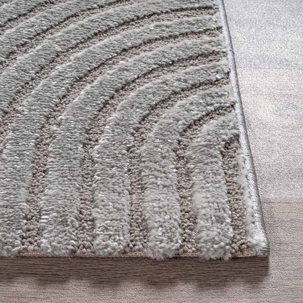 Elio Designer Teppich | Grey | Kurzflorteppich