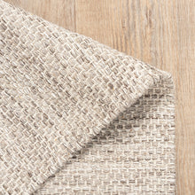 Bild im Galerie-Viewer laden (Scandic Boho Natur handgewebter Wollteppich, 1075 Taupe)