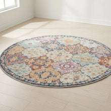 Bild im Galerie-Viewer laden (In- & Outdoor Teppich Salsa 20092 110-Multi – Rund)