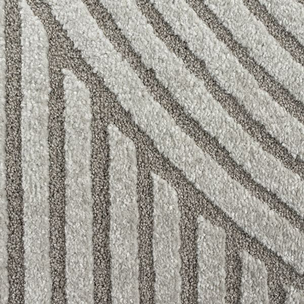 Elio Designer Teppich Hoch- Tief Effekt, 2251 95-Grey