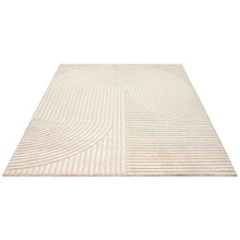 Bild im Galerie-Viewer laden (Elio Designer Teppich Hoch- Tief Effekt, 2251 70-Beige)