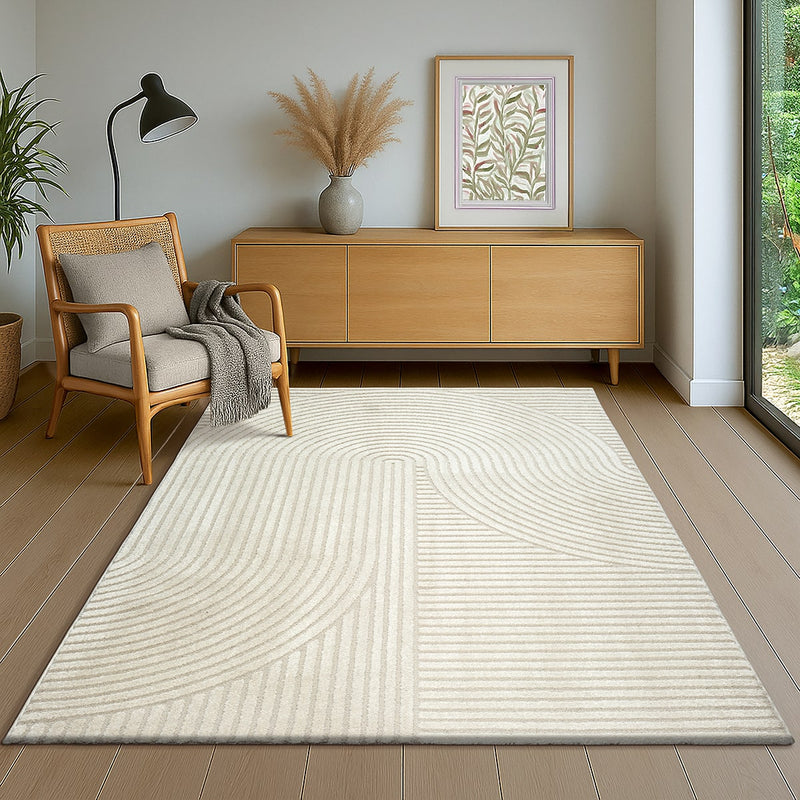 Elio Designer Teppich 2251 Cream