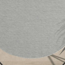 Bild im Galerie-Viewer laden (Runder Indoor & Outdoor Kurzflorteppich Grey – Maestro)