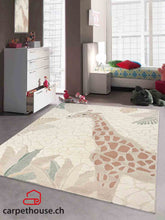 Lade das Bild in den Galerie-Viewer, Elio Kids Kinderteppich Hoch- Tief Effekt, 2298 360 Cream