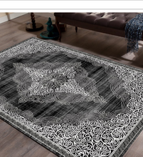 Lade das Bild in den Galerie-Viewer, Teppich, Elite 23045-90 Black