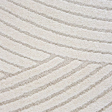 Lade das Bild in den Galerie-Viewer, Elio Designer Teppich Hoch-Tief Effekt, 2401 160-Cream