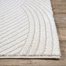 Lade das Bild in den Galerie-Viewer, Elio Designer Teppich Hoch-Tief Effekt, 2401 160-Cream