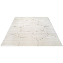 Lade das Bild in den Galerie-Viewer, Elio Designer Teppich Hoch-Tief Effekt, 2404 160-Cream