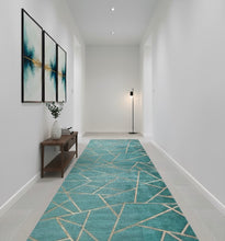 Lade das Bild in den Galerie-Viewer, Teppich Marakesh|1085 30-Turquoise