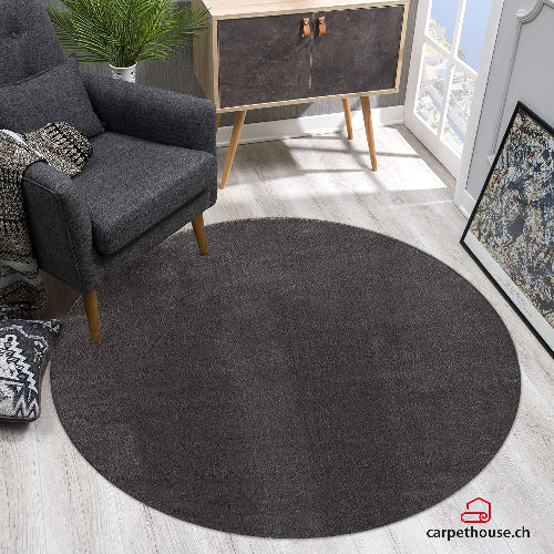 Hochflor Teppich– Loft 37 995 Anthrazit