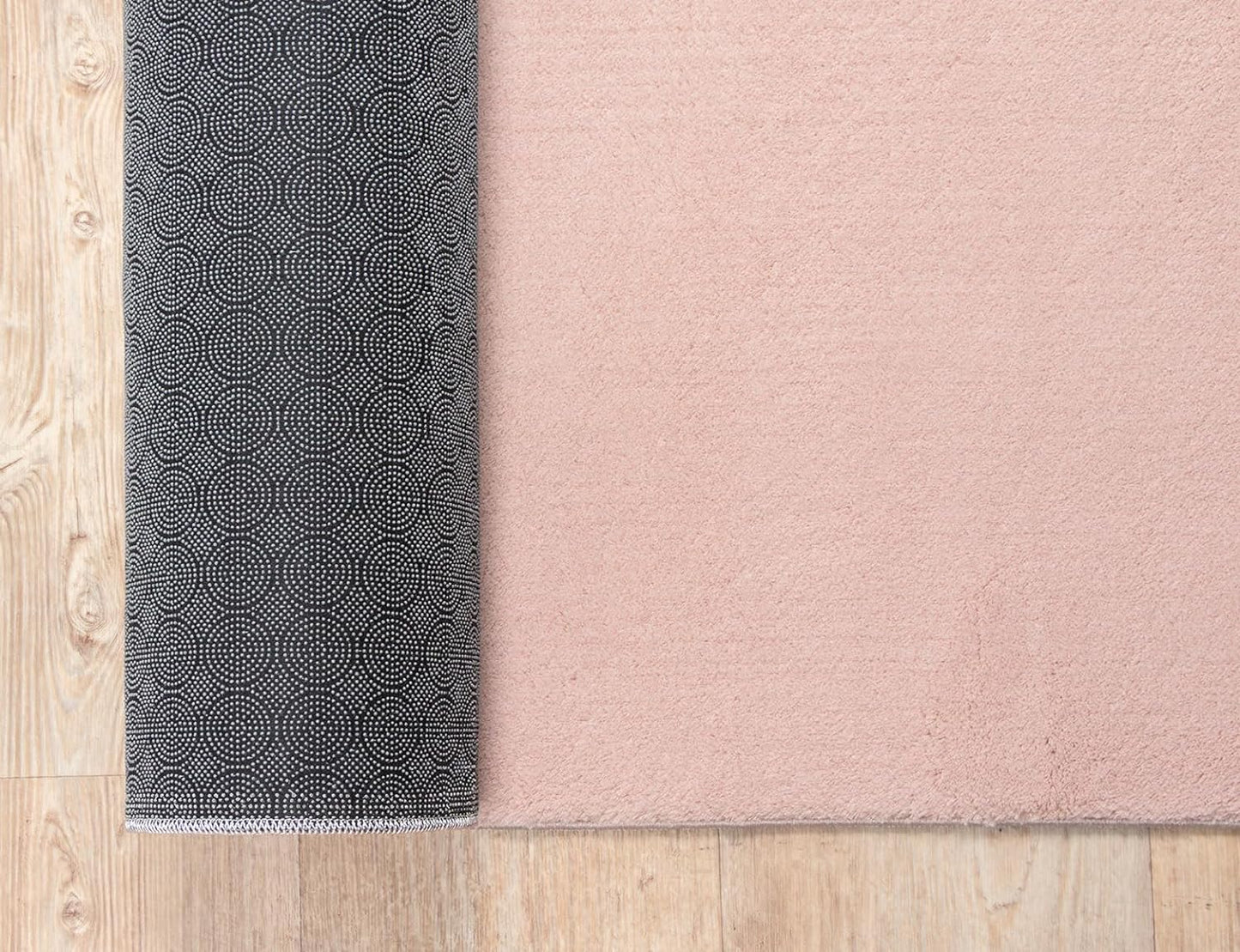Teppich Hochflor Loft 37 56-Blush