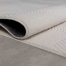 Lade das Bild in den Galerie-Viewer, Stilo Moderner Weicher Teppich 390 60-Cream