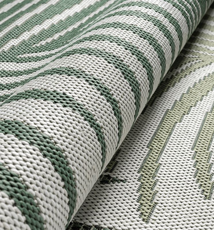 Maestro | Green | Moderner In-& Outdoor Teppich