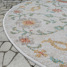 Bild im Galerie-Viewer laden (In- & Outdoor Teppich Salsa 54578 160-Cream – Rund)