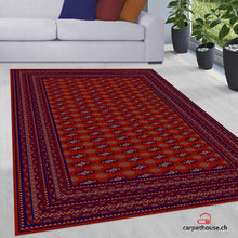 Lade das Bild in den Galerie-Viewer, Teppich Dubai 56276 10-Red