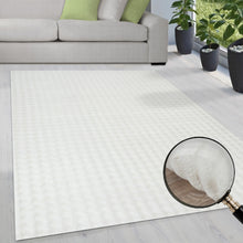 Lade das Bild in den Galerie-Viewer, Flow Flauschiger Bubble Hochflor Teppich, 67 60-Cream