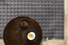 Lade das Bild in den Galerie-Viewer, Flow Flauschiger Bubble Hochflor Teppich, 67 995-Anthracite