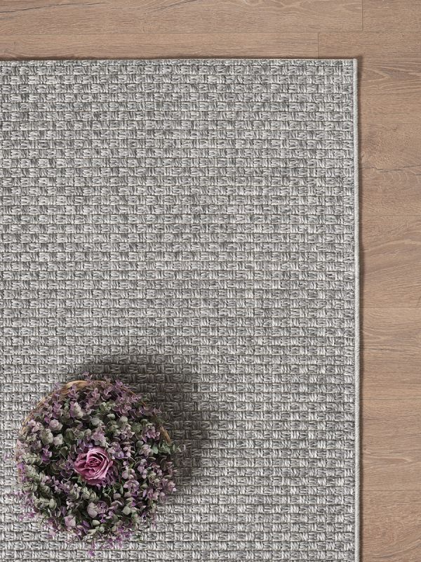 Moderner In- & Outdoor Teppich Helsinki 8003 295-Grey