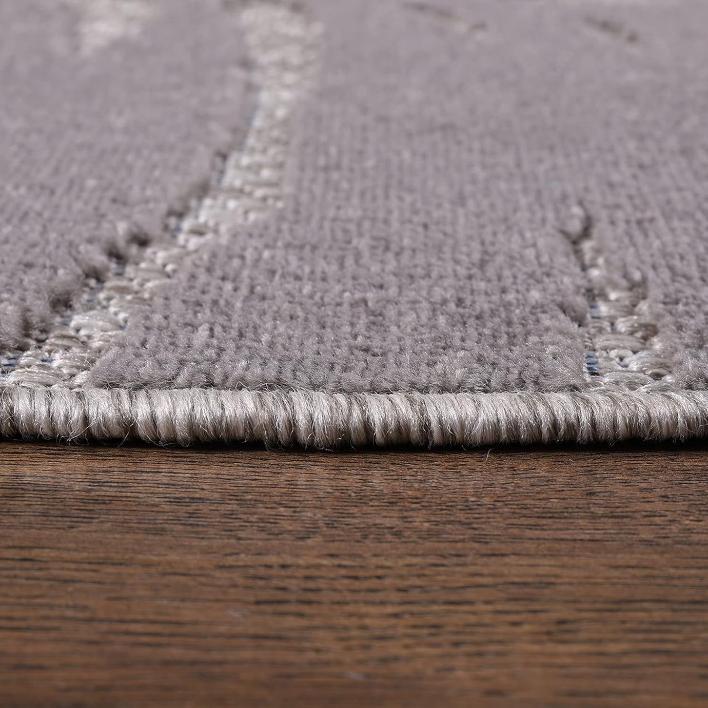 Floral Outdoor Teppich Rund, Blau-Beige – Wetterfest, Wasserabweisend & Pflegeleicht | Für Balkon, Terrasse & Garten
