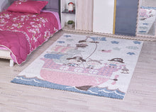 Lade das Bild in den Galerie-Viewer, Kinderteppich, Luna Kids 4604 Cream, Sanat