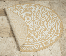 Bild im Galerie-Viewer laden (Runder Indoor & Outdoor Kurzflorteppich Nature – Maestro)