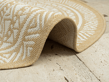 Bild im Galerie-Viewer laden (Runder Indoor & Outdoor Kurzflorteppich Nature – Maestro)