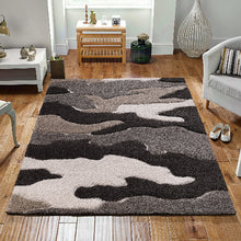 Bild im Galerie-Viewer laden (Sanat Hochflor-Teppich Luxus 3508-Dark Brown)