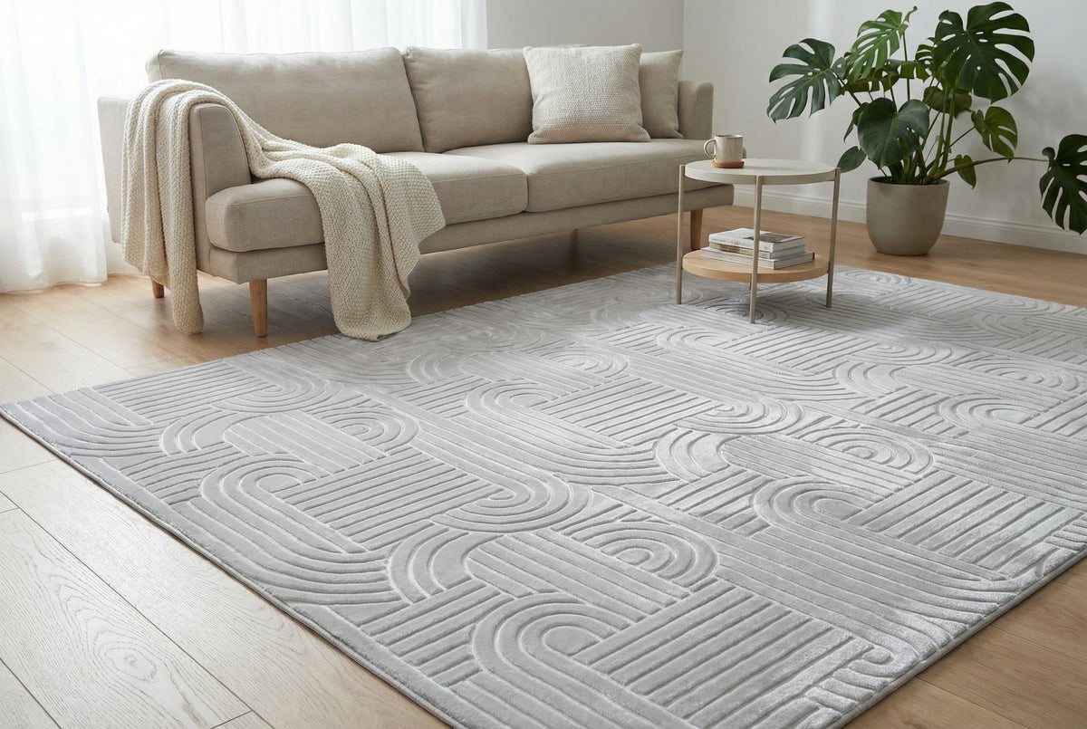 Calma 125 Silber 120 x 160 cm
