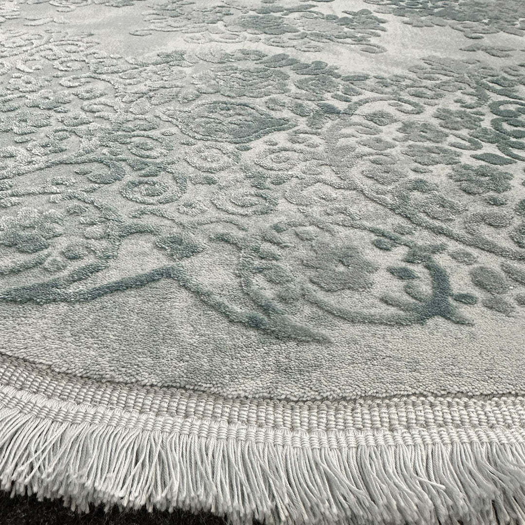 Kurzflor Teppich Nakis 2504 Blue – Oval