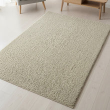 Bild im Galerie-Viewer laden (Teppich Soli Shaggy - Waschbares Hochflor Teppich, 8010 70-Beige)