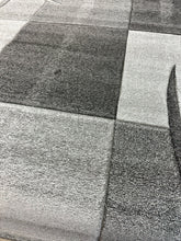 Lade das Bild in den Galerie-Viewer, Designer Teppich Diamond Karo Grau