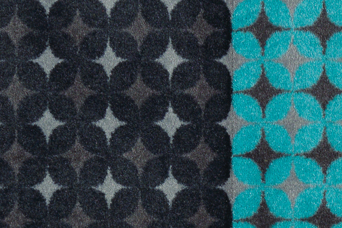 Living Mat 50 Anthrazit / Blau