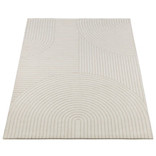Lade das Bild in den Galerie-Viewer, Elio Designer Teppich Hoch- Tief Effekt, 2252 60-Cream
