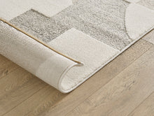 Lade das Bild in den Galerie-Viewer, Elio Designer Teppich Hoch- Tief Effekt, 2260 160-Cream