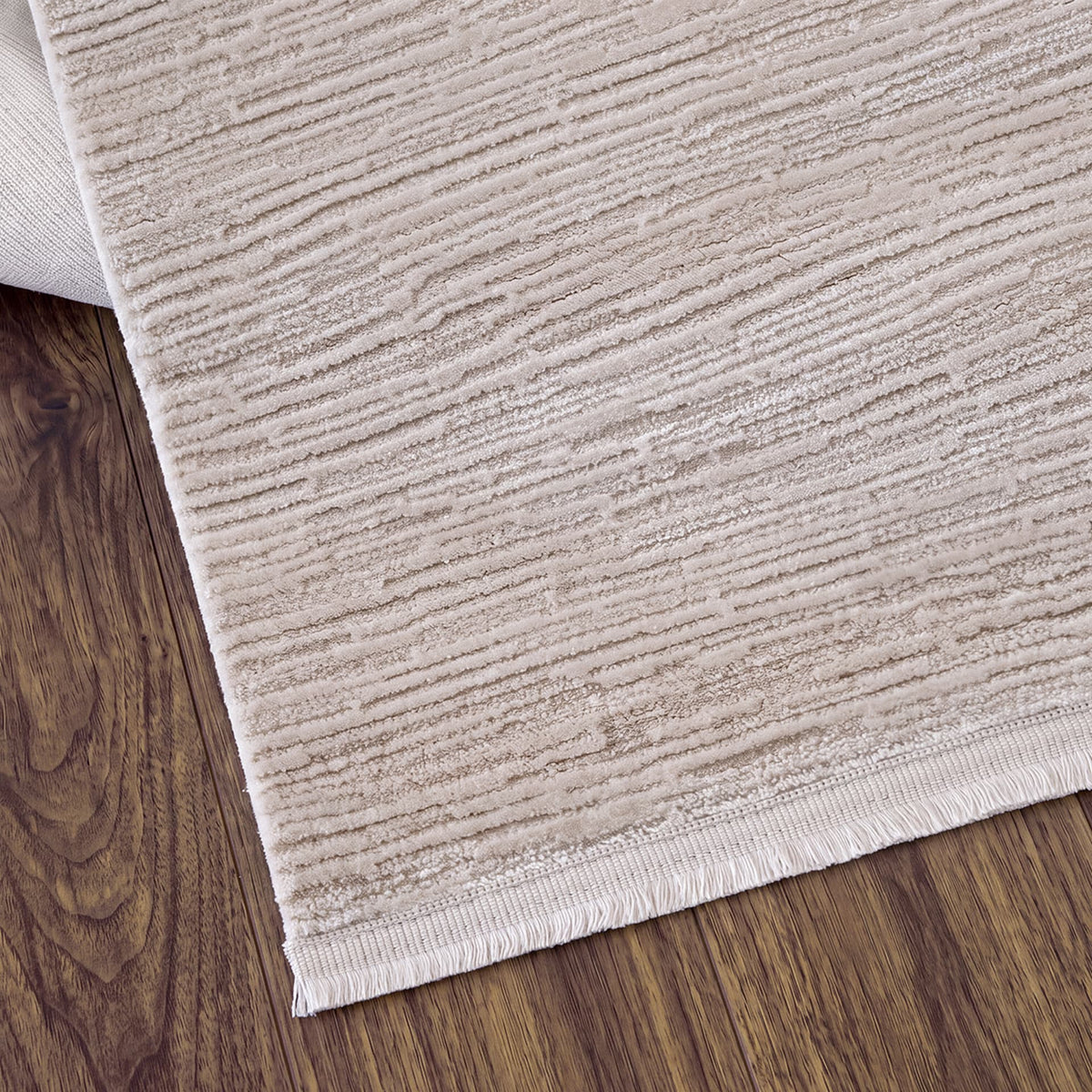 Nepal Beige – Moderner Acryl-Teppich