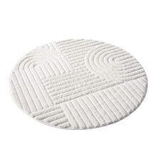 Bild im Galerie-Viewer laden (Hochflor Teppich Focus 765 Creme – Rund)