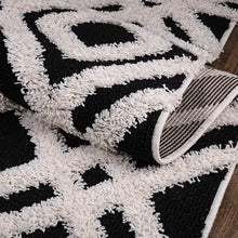 Bild im Galerie-Viewer laden (Sanat Hochflor-Teppich Luxus 3507-Black)