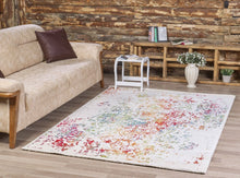 Lade das Bild in den Galerie-Viewer, Teppich, Vintage 1607 White, Sanat