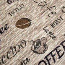 Lade das Bild in den Galerie-Viewer, Waschbarer Küchenläufer 113 Coffee Beige