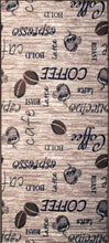 Lade das Bild in den Galerie-Viewer, Waschbarer Küchenläufer 113 Coffee Beige