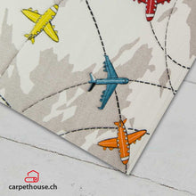Lade das Bild in den Galerie-Viewer, Kinderteppich DIAMOND KIDS Flugzeuge