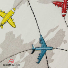 Lade das Bild in den Galerie-Viewer, Kinderteppich DIAMOND KIDS Flugzeuge
