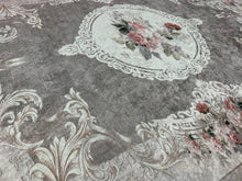 Lade das Bild in den Galerie-Viewer, Teppich Sunshine 1055 beige mit Fransen