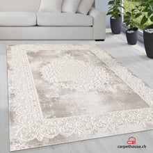 Lade das Bild in den Galerie-Viewer, Sanat Harmony 3205 Beige | Moderner Kurzflorteppich – Carpethouse