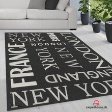 Bild im Galerie-Viewer laden (Indoor & Outdoor Kurzflorteppich Black – Maestro)