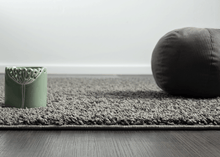Lade das Bild in den Galerie-Viewer, Teppich Soli Shaggy - Waschbares Hochflor Teppich, 8010 96-Anthracite