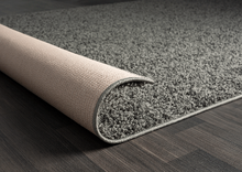 Lade das Bild in den Galerie-Viewer, Teppich Soli Shaggy - Waschbares Hochflor Teppich, 8010 96-Anthracite