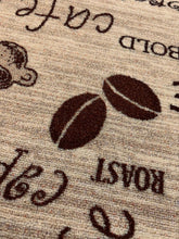Lade das Bild in den Galerie-Viewer, Waschbarer Küchenläufer 113 Coffee Beige