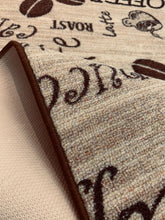 Lade das Bild in den Galerie-Viewer, Waschbarer Küchenläufer 113 Coffee Beige