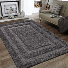 Bild im Galerie-Viewer laden (Sanat Hochflor-Teppich Luxus 3502-Gray)